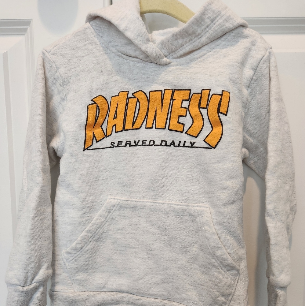 Tiny Whales Boys Hoodie Size 4